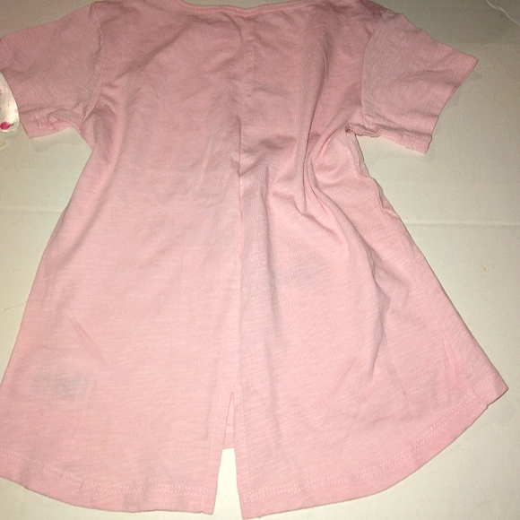 ☆NWT☆Adorable Disney MINNIE MOUSE Pink Short Sleeve Top☆Toddler 5T - Picture 5 of 9